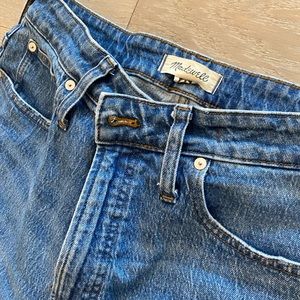 Madewell high rise crop jeans